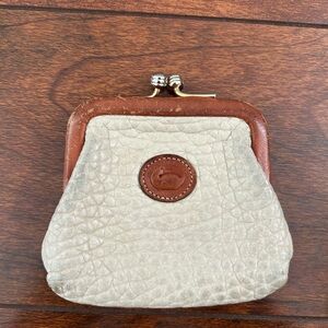 Dooney & Bourke Vintage Pebble Leather Coin Purse